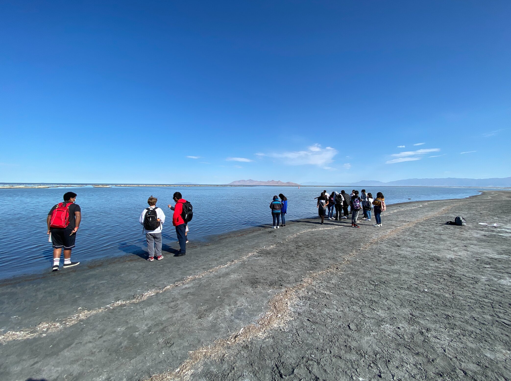 Williamson Fellows at the Great Salt Lake State Park